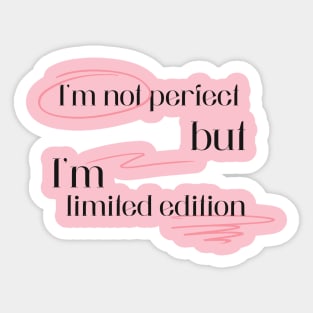 limited edition Sticker